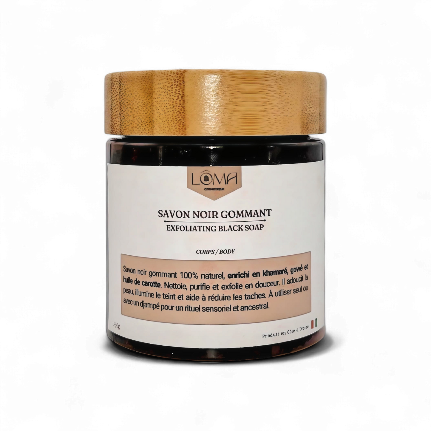 SAVON NOIR GOMMANT