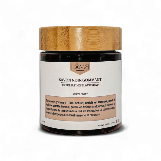 SAVON NOIR GOMMANT